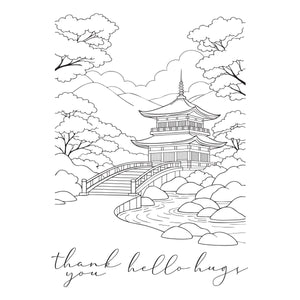Autumn in Kyoto Press + Foil & Stencil Bundle by Alex Syberia