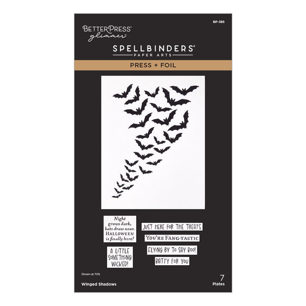 Winged Shadows Press & Foil Plates