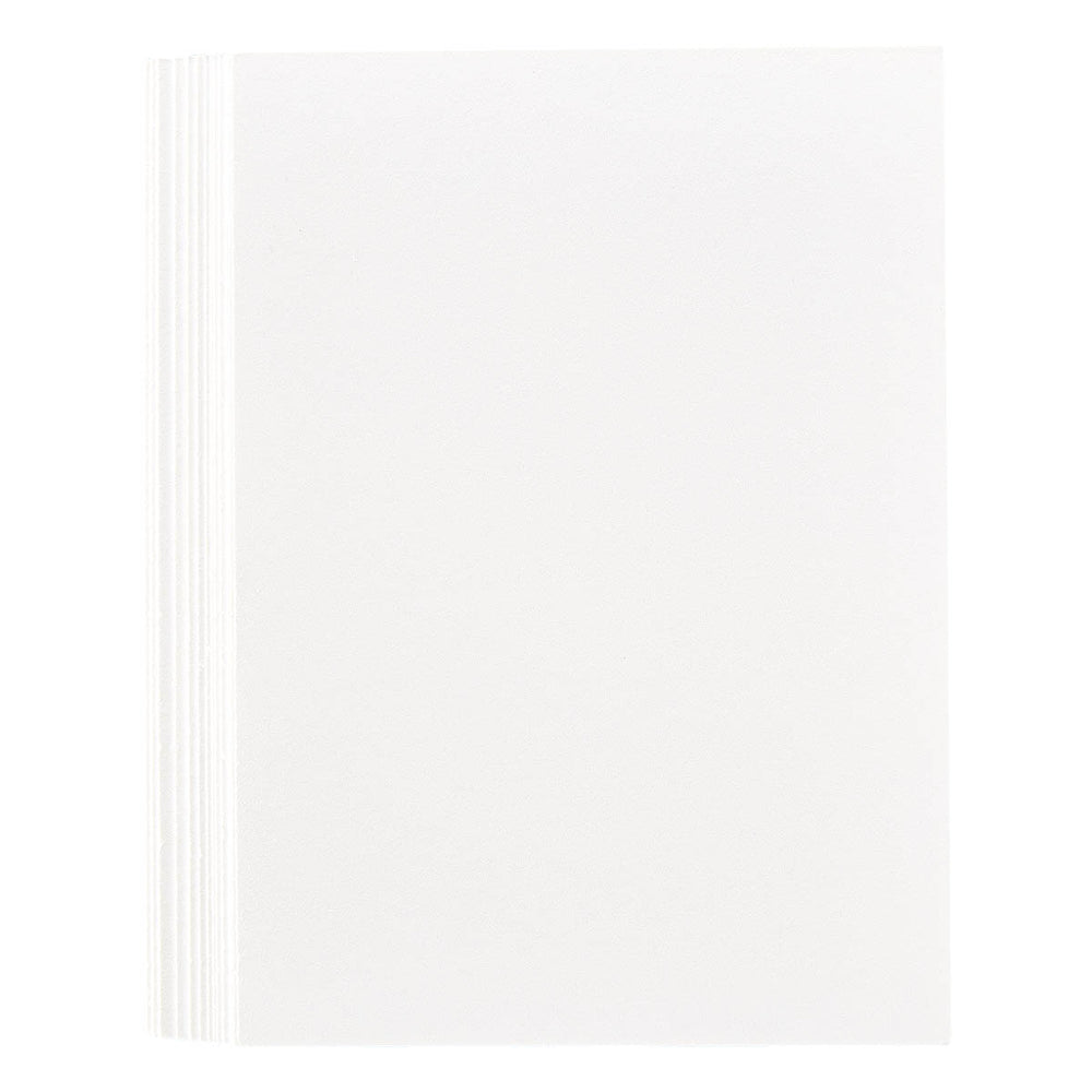 Porcelain Double Weight BetterPress A7 Cotton Card Panels  - 25 Pack