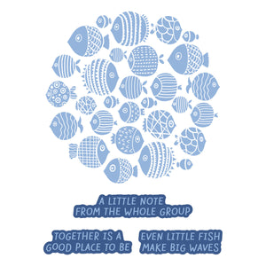 Fish Parade - Press & Foil Plate of the Month