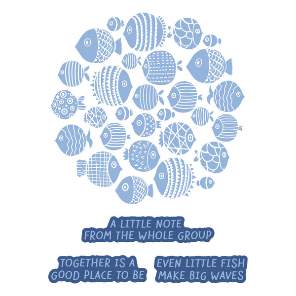 Fish Parade - Press & Foil Plate of the Month