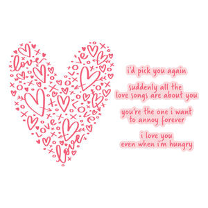I'd Pick You - Press & Foil Plate of the Month