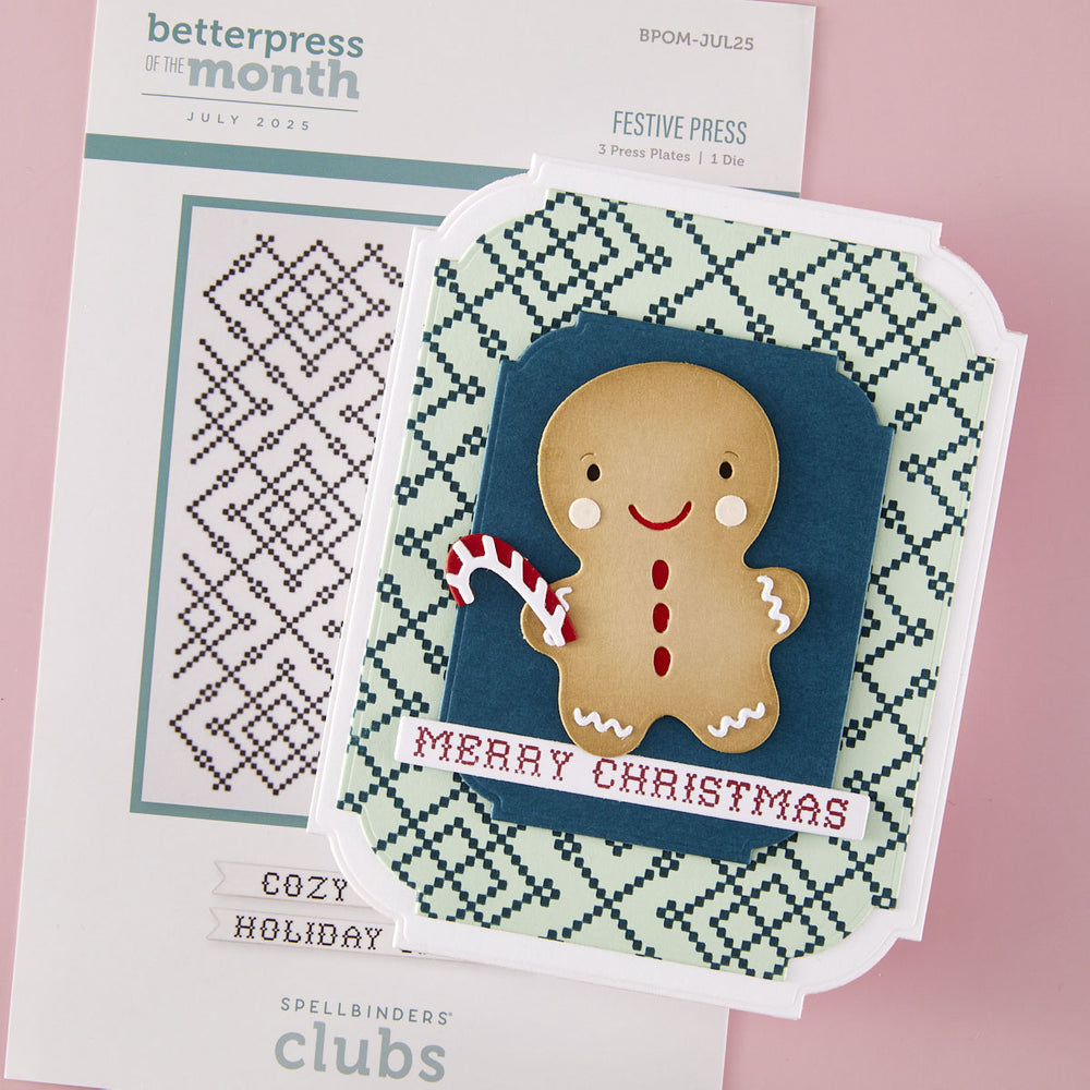 Festive Press - Press & Foil Plate of the Month