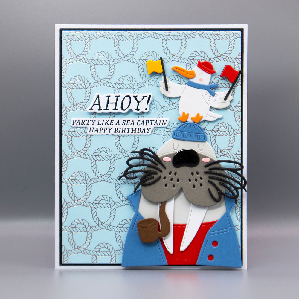 Harbor Weave - Press & Foil Plate of the Month