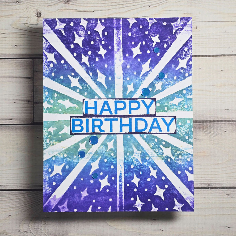 Greetings Maker - Press & Foil Plate of the Month