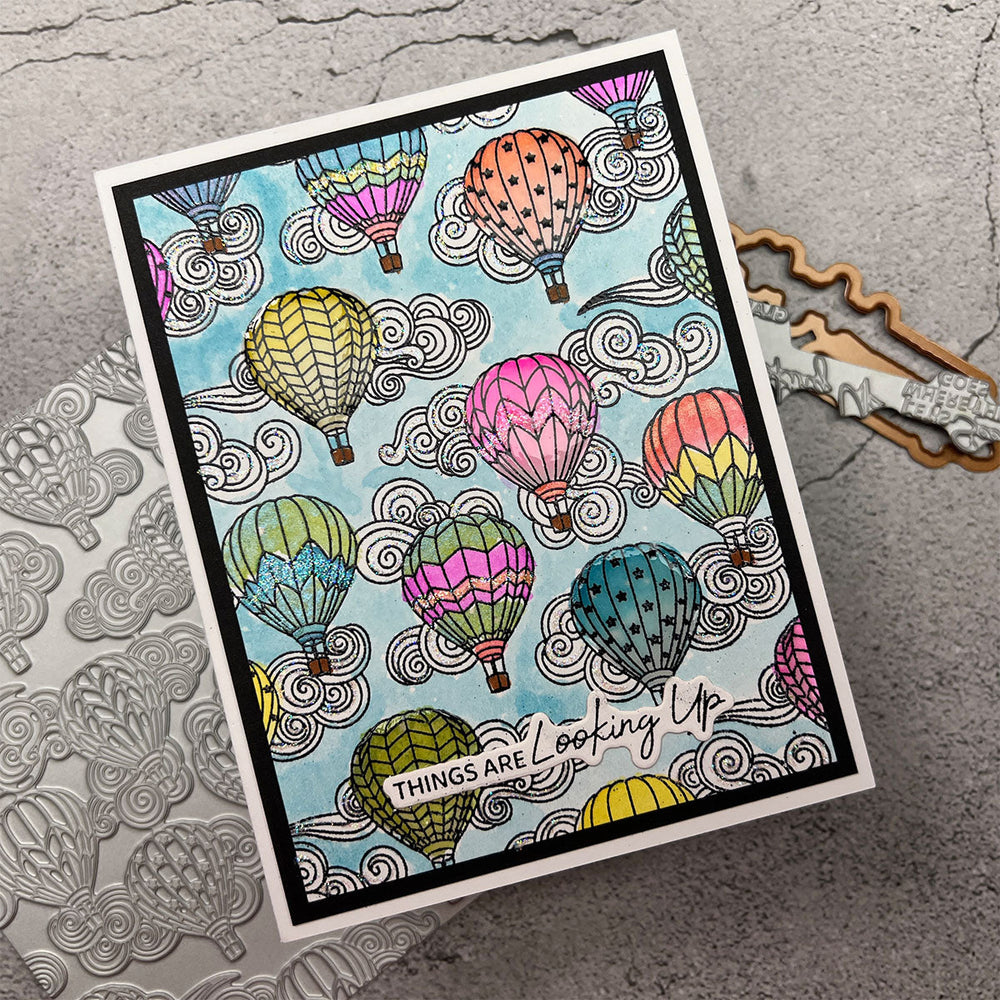 Up & Away - Press & Foil Plate of the Month