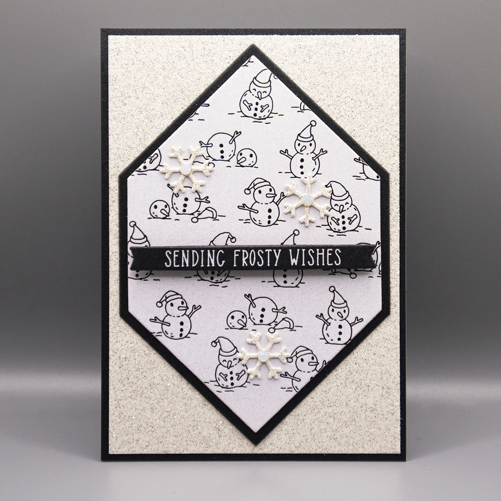 Made With Snowflakes - Press & Foil Plate of the Month