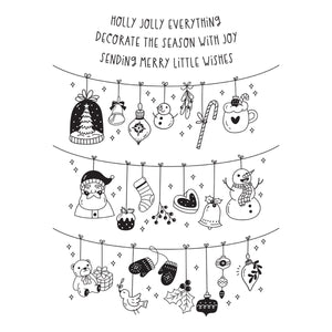 Decorate the Season Press Plates