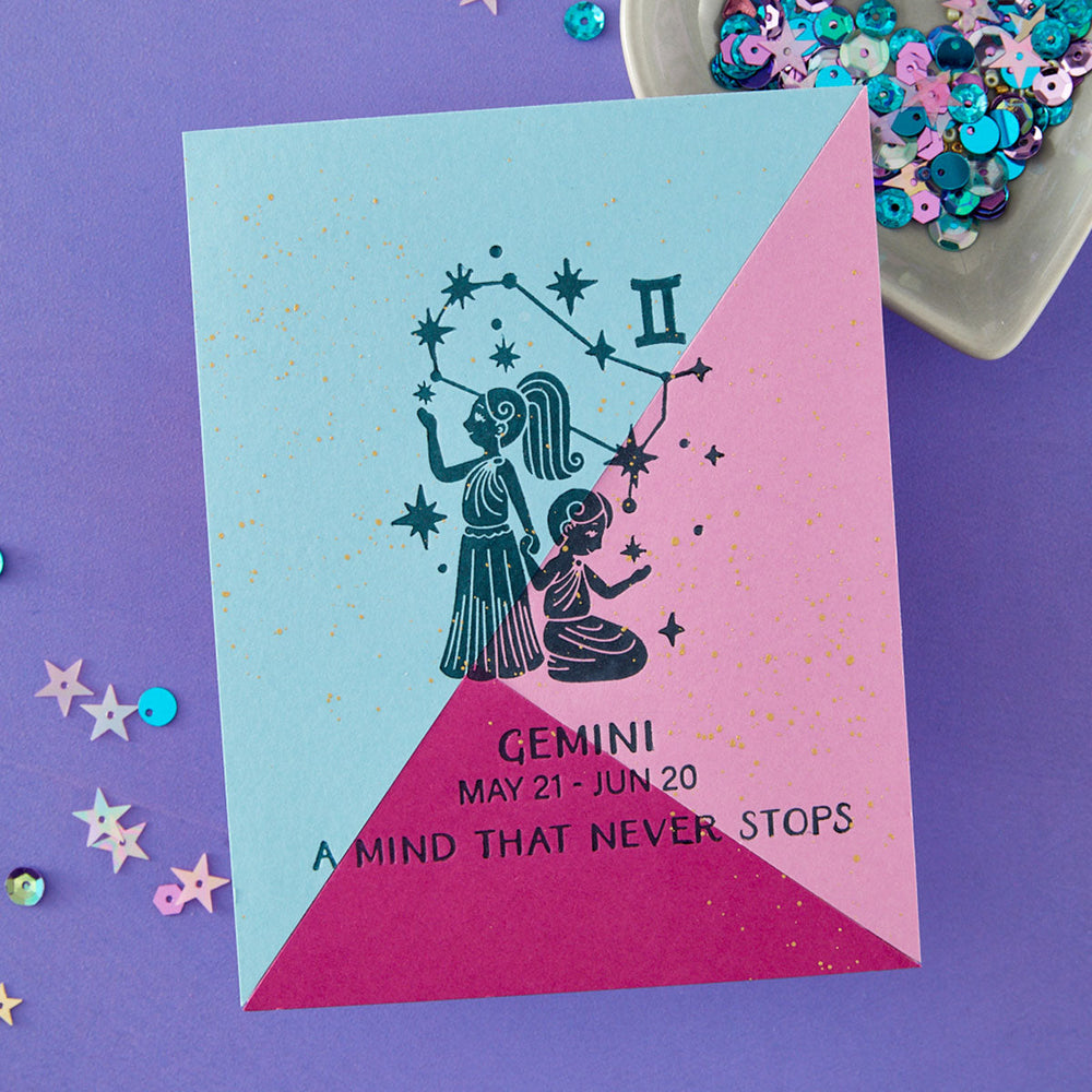 Block Print Zodiacs Registration Press + Foil Bundle