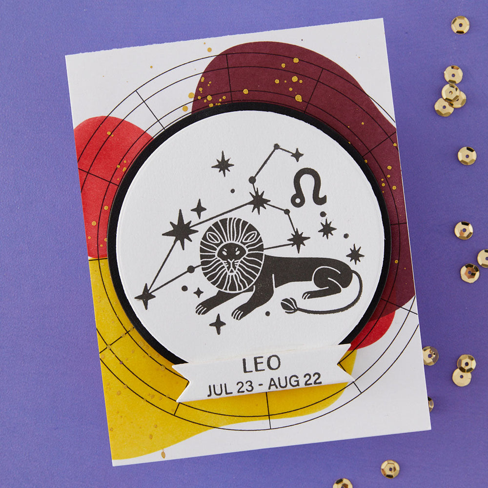 Block Print Zodiacs Registration Press + Foil Bundle