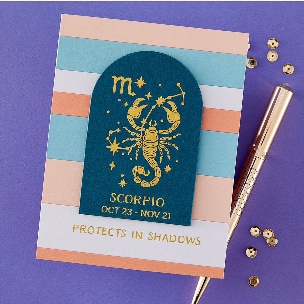 Block Print Scorpio Registration Press + Foil Plate
