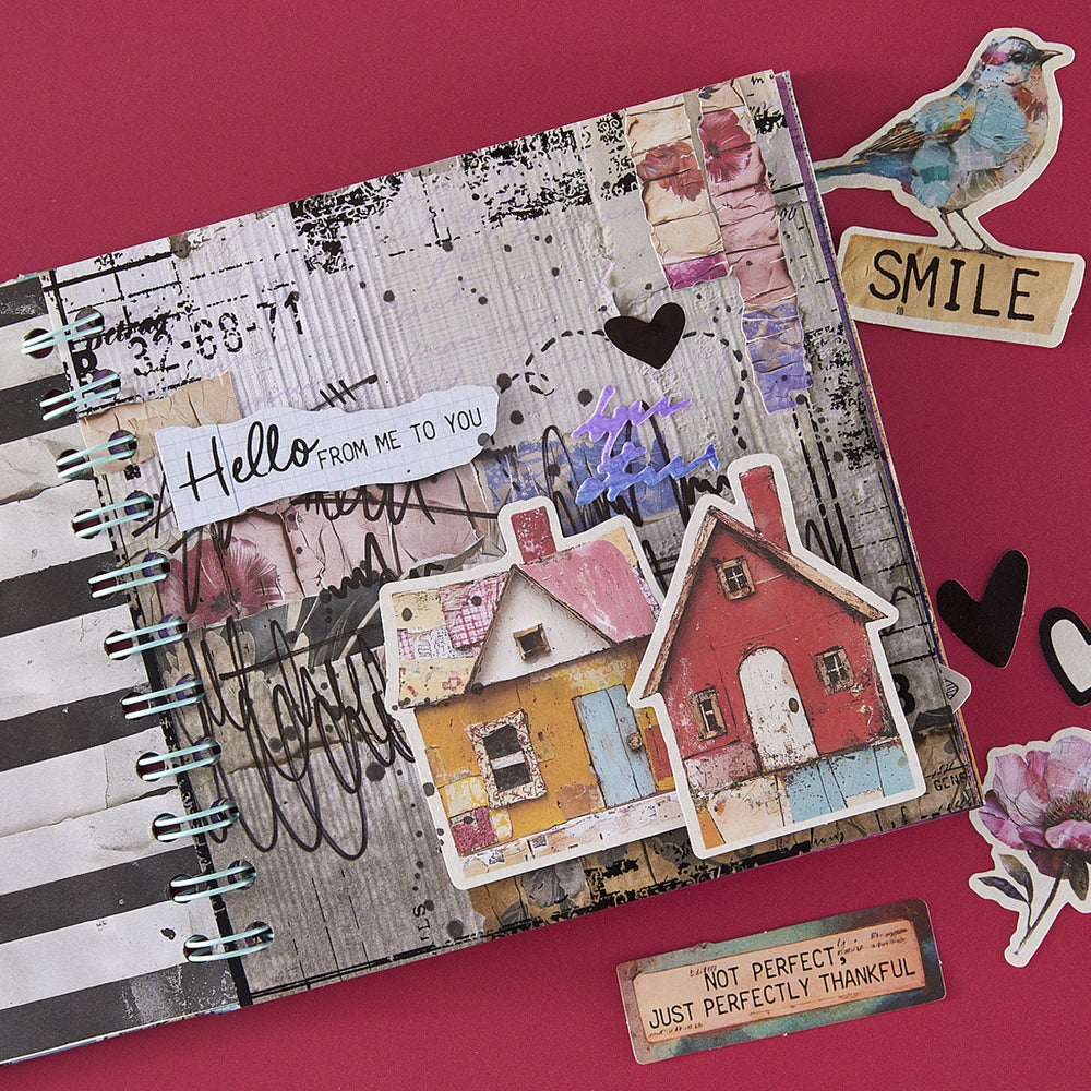 Beautifully Imperfect Die Cut Sentiments - 110 pc
