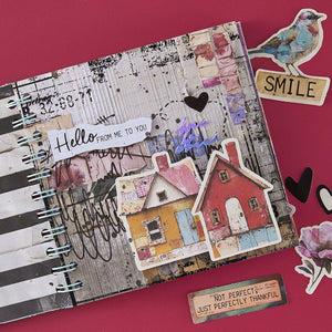 Beautifully Imperfect Die Cut Sentiments - 110 pc