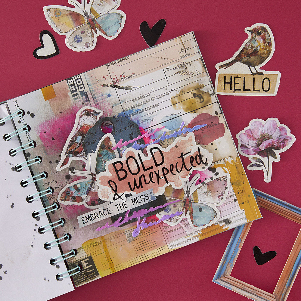 Beautifully Imperfect Die Cut Sentiments - 110 pc
