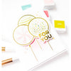 Party Balloons Bouquet Glimmer Hot Foil Plate & Die Set from the Its My Party Collection by Carissa Wiley