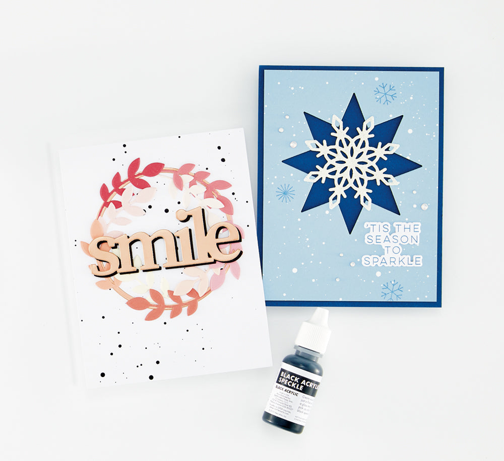 Hero Arts Black Acrylic Speckle Ink