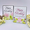 Copperplate Happy Birthday Press + Foil Plate by Paul Antonio