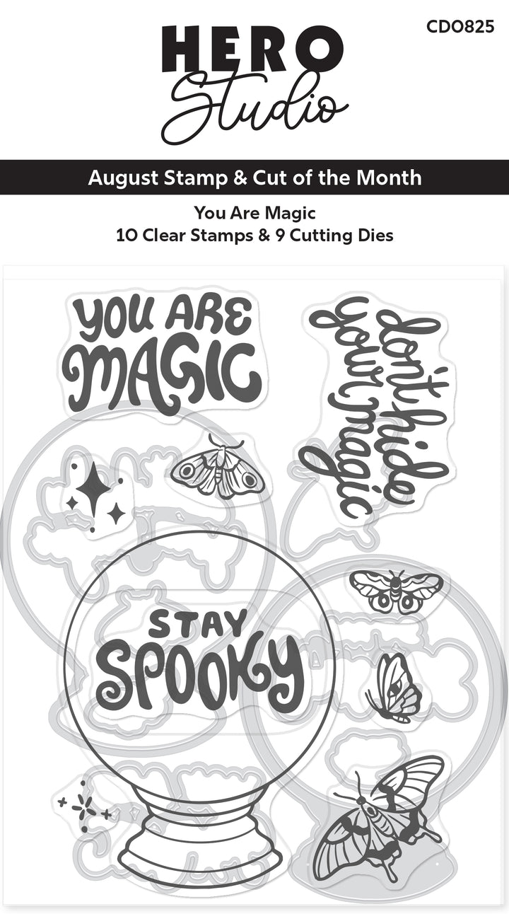 You Are Magic Stamp & Cut Set of the Month - August 2025