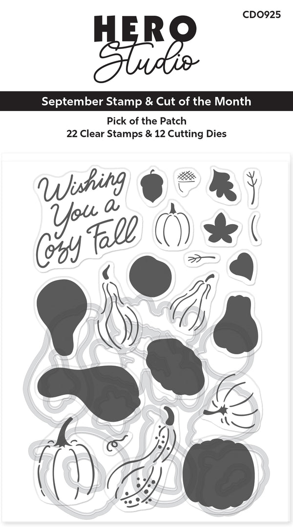 Pick of the Patch Stamp & Cut Set of the Month - September 2025