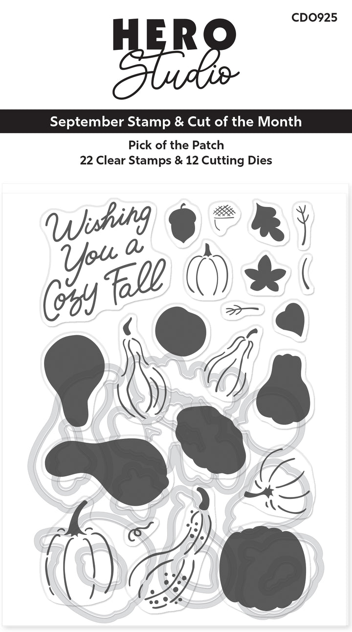 Pick of the Patch Stamp & Cut Set of the Month - September 2025