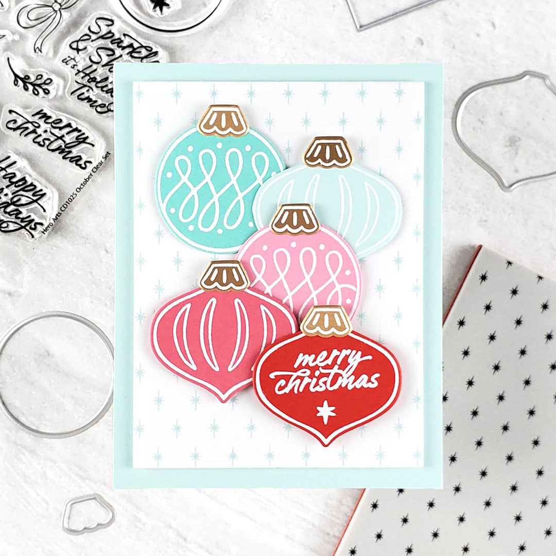 Sparkle and Shine Stamp & Cut Set of the Month - October 2025