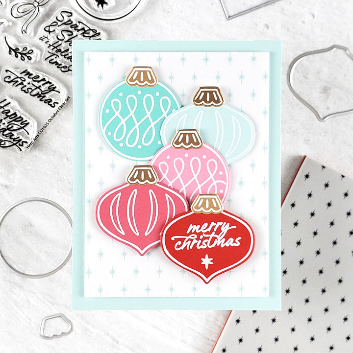 Sparkle and Shine Stamp & Cut Set of the Month - October 2025