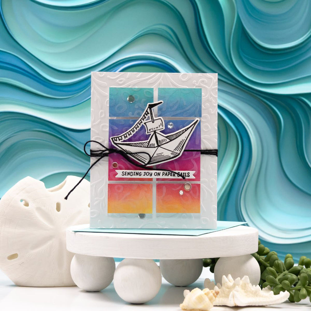 Paper Splash - (Dies Only) Coordinates with the Clear Stamp of the Month