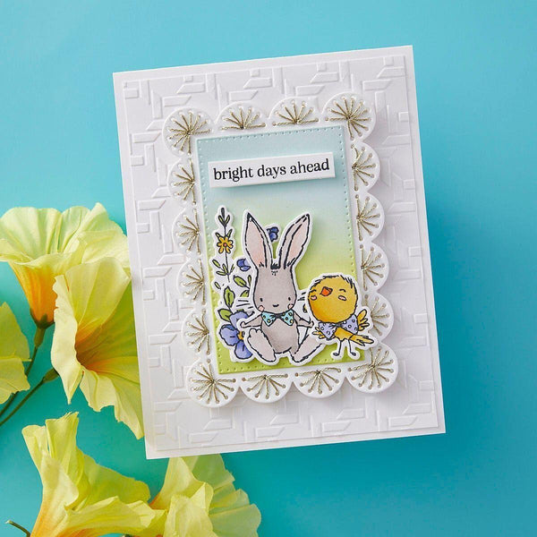 Spring Smiles -  (Dies Only) Coordinates with the Clear Stamp of the Month