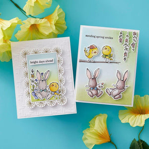 Spring Smiles -  (Dies Only) Coordinates with the Clear Stamp of the Month