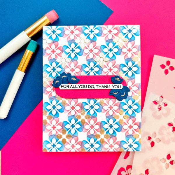 Nearest & Dearest -  (Dies Only) Coordinates with the Clear Stamp of the Month