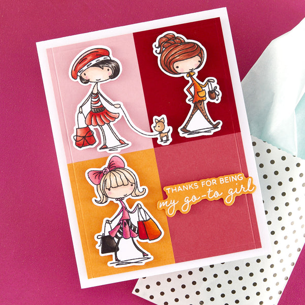 Go-To Girl – Clear Stamp & Die of the Month (November 2025)