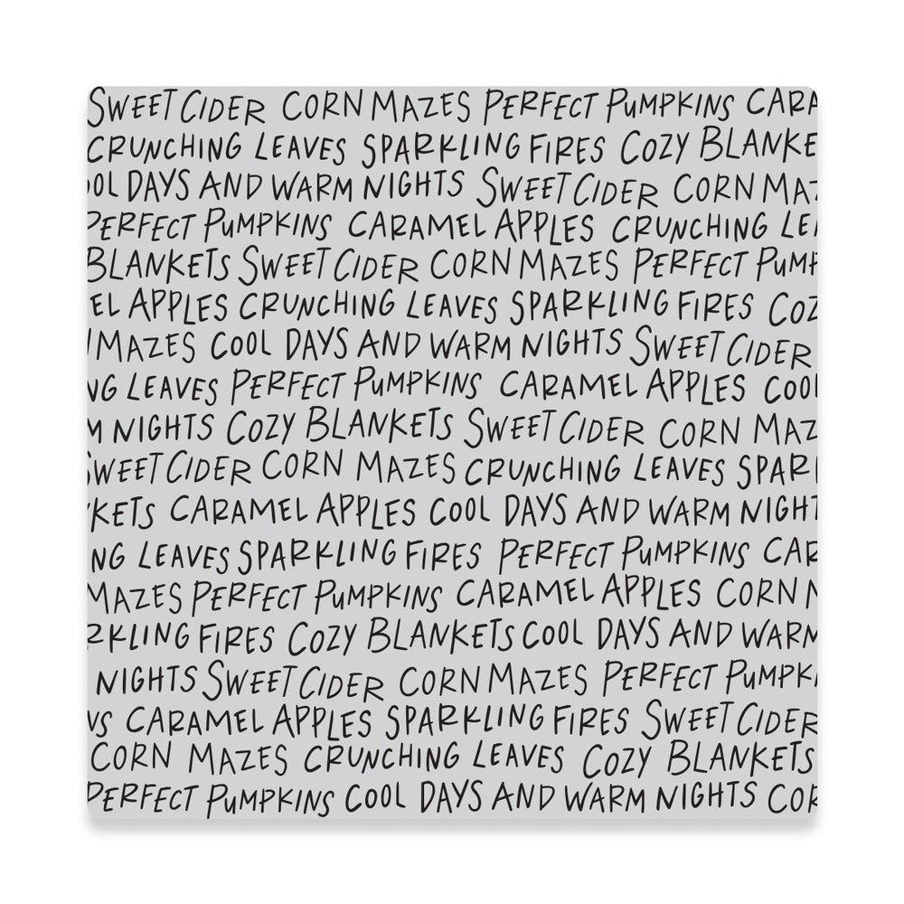 Cozy Vibes Cling Stamp