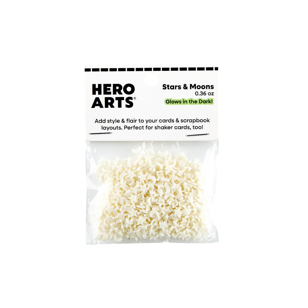 Crop & Create Add-On Hero Arts Stars & Moons Embellishment Pack