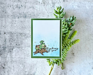 Raindrop Ripples Cling Stamp of the Month - April 2025