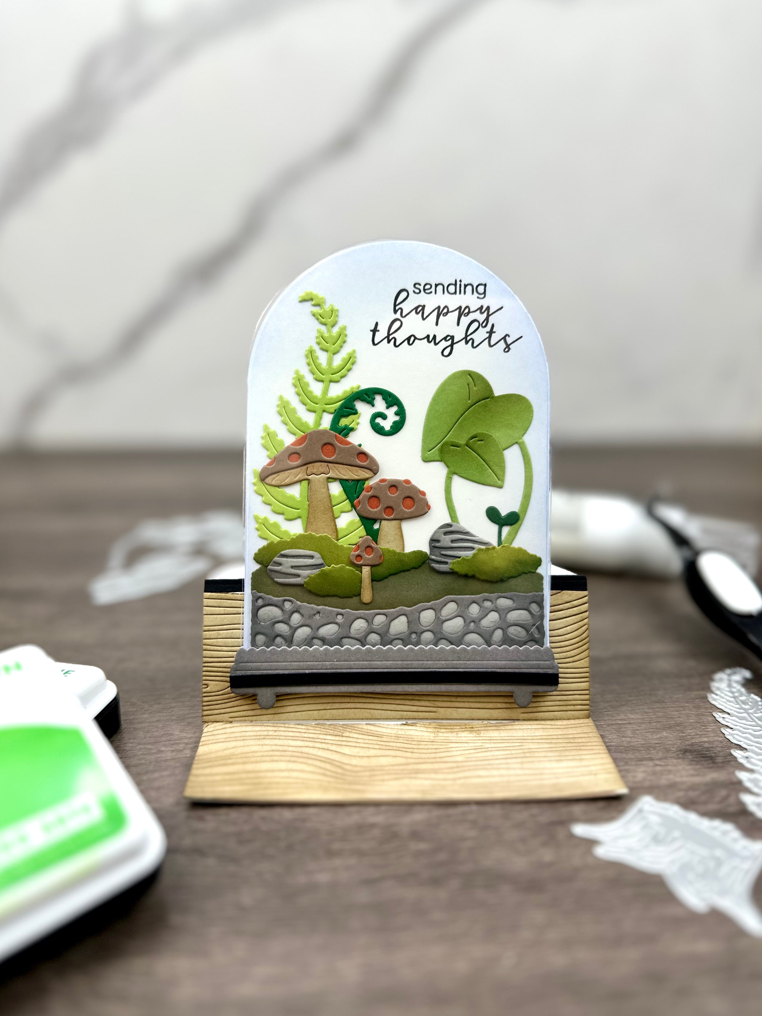 Tranquil Terrarium Card Kit of the Month - April 2025 – Hero Arts