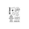 Hero Greetings You're My Hero Clear Stamp Set