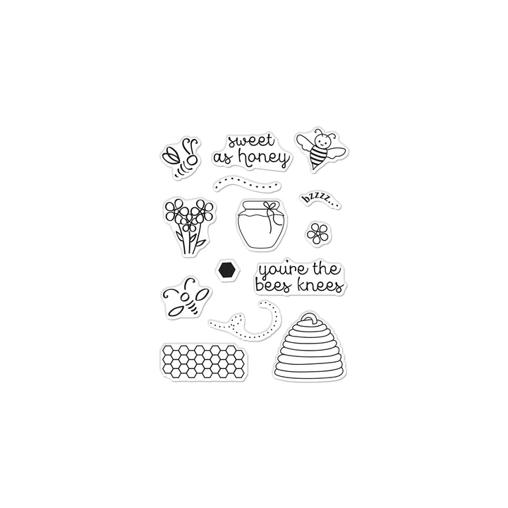 Busy As A Clear Stamp Set