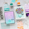 Flowers in Vase Stamp & Cut