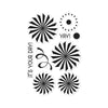 Party Fans Clear Stamp Set