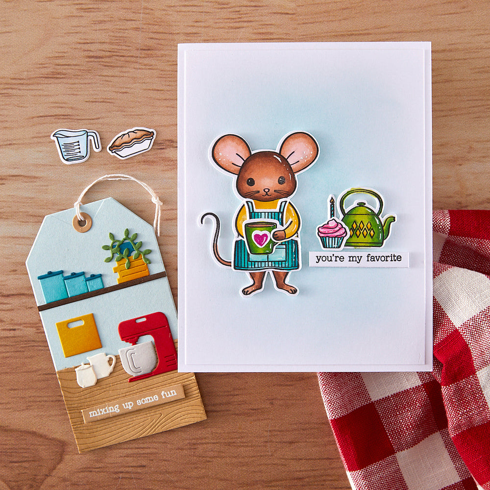 Hero Arts What's Cookin'? Clear Stamp Set