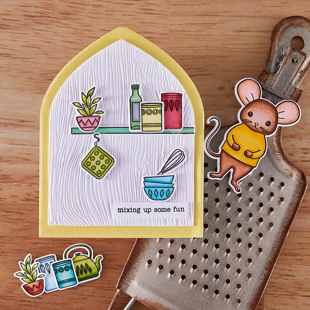 Hero Arts On the Shelf Stamp & Cut