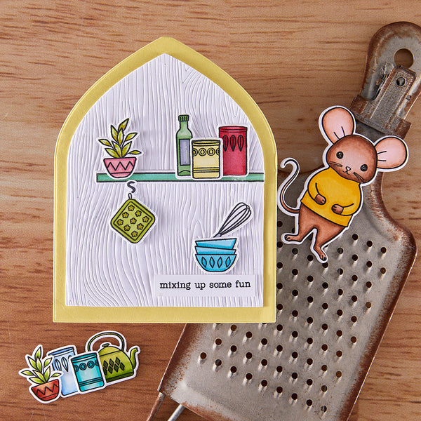 Hero Arts On the Shelf Stamp & Cut