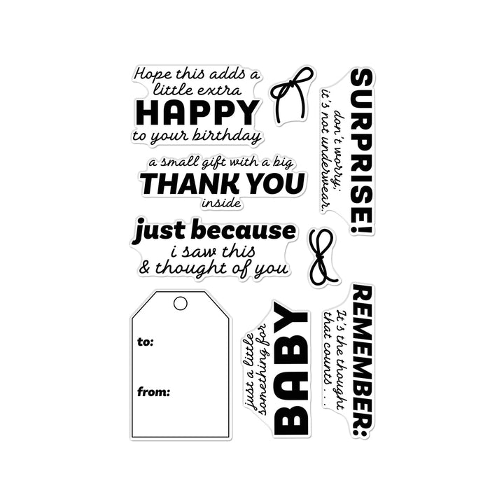 Just Because Clear Stamp Set