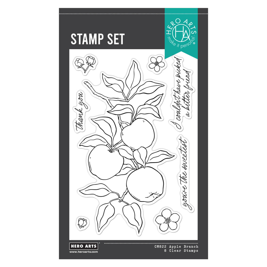 Apple Branch Clear Stamp Set