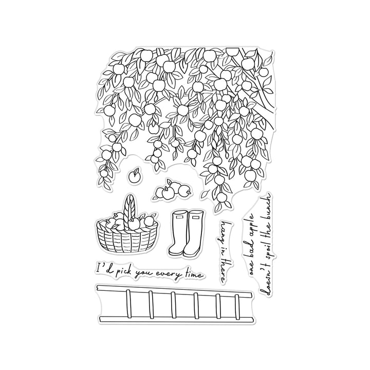In The Orchard Clear Stamp Set