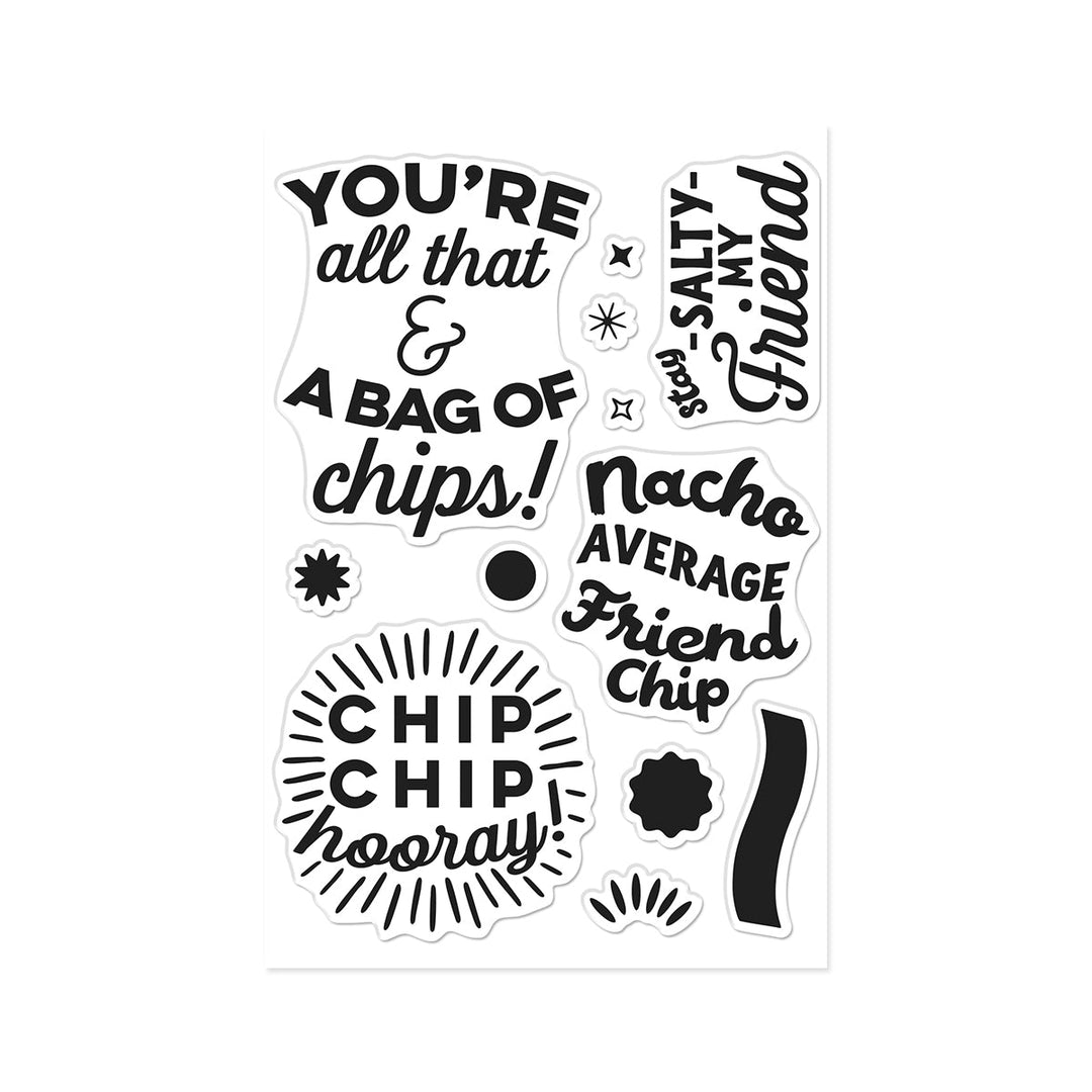 Hero Arts Chip Chip Hooray Clear Stamp Set