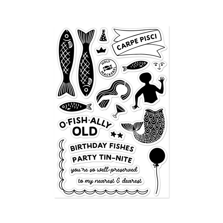 Hero Arts Well Preserved Clear Stamp Set