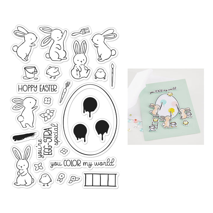 Color My World Clear Stamp Set