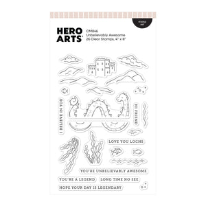 Unbelievably Awesome Clear Stamp Set