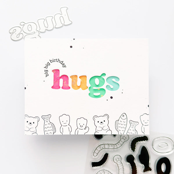 Big Hugs Die Set by Carly Tee